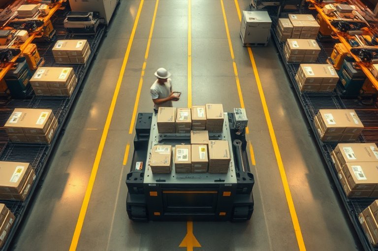 智能紙箱碼垛技術優化倉儲作業