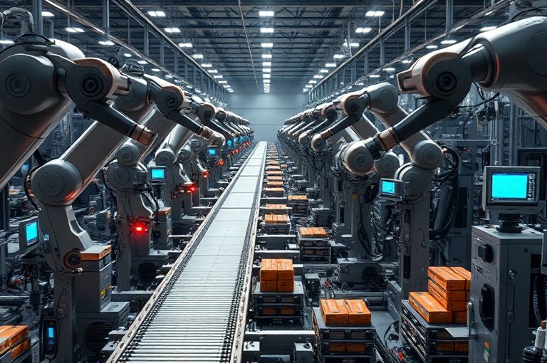 常州四軸上下料機器人解決方案