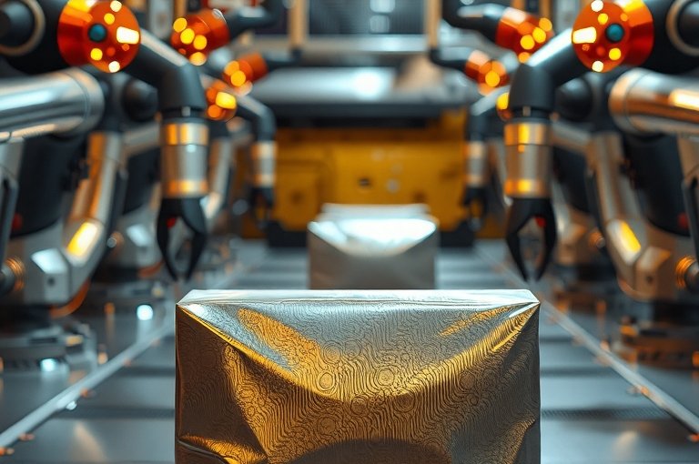 常州水泥碼垛機器人助力提升效率