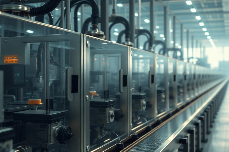 智能碼垛機械手助力化肥生產效率